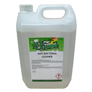 Azlean anti bacterial cleaner 5 litre container for professional cleaning use UK