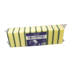 Ramon contract sponge scourers 10 pack for professional cleaning - Purcho