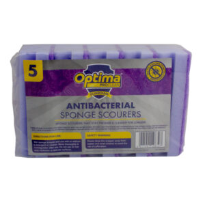 Optima Guardian antibacterial sponge scourers pack of 5 for commercial cleaning UK – Purcho