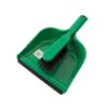 Green dust pan and stiff brush set for heavy-duty cleaning by Purcho UK