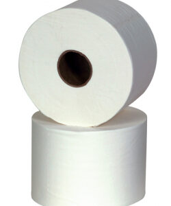 Jangro micro mini white jumbo toilet rolls 2 ply 100m pack of 24 - Purcho
