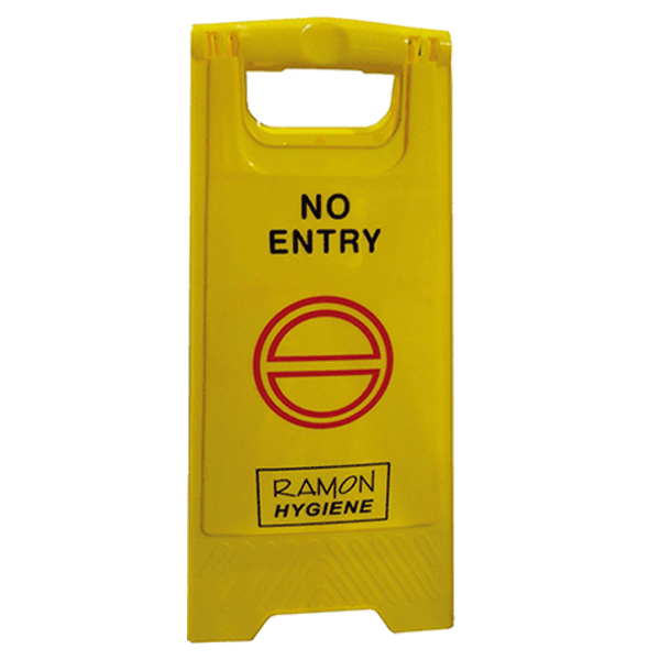 AF03052.png No entry warning A frame safety sign for restricted areas by Purcho UK
