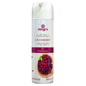 400ml Jangro cranberry scented air freshener aerosol can