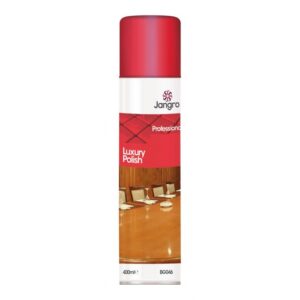 Jangro Professional Luxury Furniture Polish 400ml aerosol spray for high-shine wooden furniture purcho