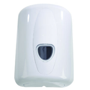 Large modular centrefeed paper towel dispenser plastic for commercial use by Purcho UK