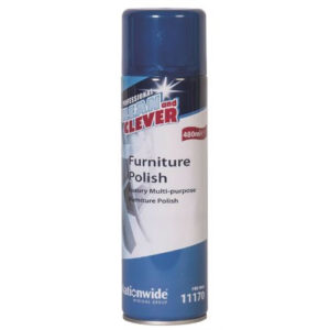 Nationwide Clean & Clever multi purpose furniture polish 480ml aerosol by Purcho UK