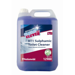 BT1 sulphamic toilet cleaner 5 litre for professional washroom cleaning – Purcho UK