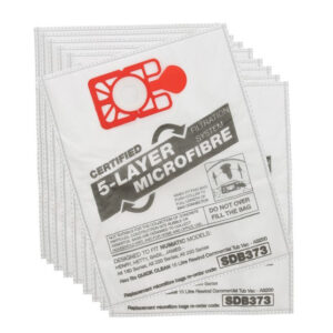 Pack of ten white microfibre vacuum bags for Henry vacuum cleaners from Purcho UK