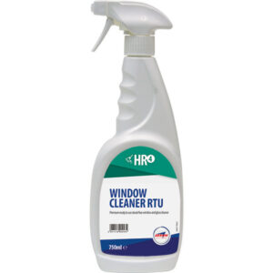 HR4 ready to use window cleaner 750ml trigger spray for streak-free glass from Purcho UK