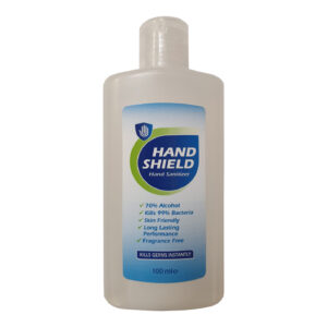 Hand Shield fragrance free hand sanitiser 100ml – Purcho UK supplier