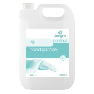 Jangro contract hand sanitiser 5L alcohol gel container Purcho