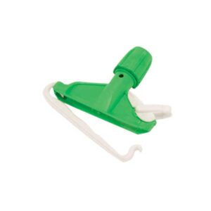 Plastic Kentucky mop holder green for commercial cleaning handles