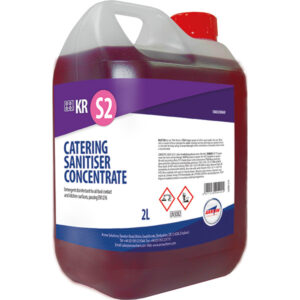 KR S2 catering sanitiser concentrate 2 litre container Purcho