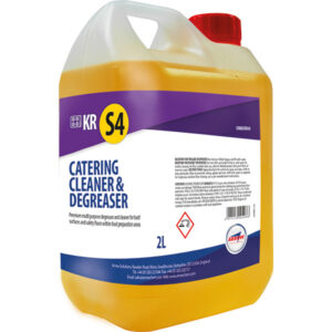 Professional catering degreaser KR S4 2L designed for food preparation areas – Purcho