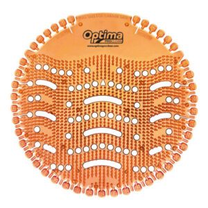 Purcho Optima Proclean orange urinal screen for odour control in commercial washrooms UK