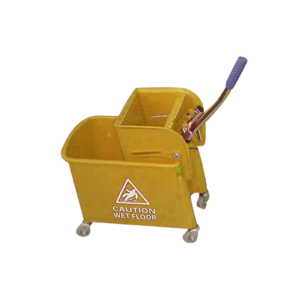 17Ltr Yellow Mopping System BKT & PRESS