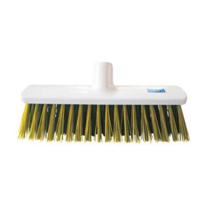 30cm STIFF Broom Yellow