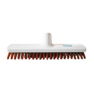 30cm SCRUBBING Broom Red