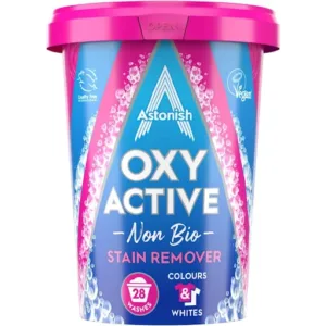 Astonish oxy active non bio stain remover for colours and whites - Purcho UK