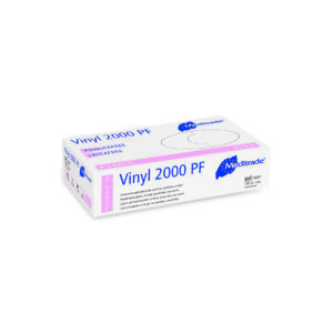 Meditrade Vinyl 2000 clear powder free vinyl gloves extra large 100 pcs by Purcho UK