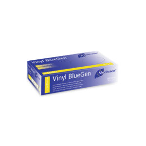 Vinyl BlueGen Powder Free Gloves (Extra Small) – Blue Purcho