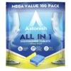 All-in-one dishwasher tablet pack 100 count by Astonish for powerful cleaning – Purcho UK