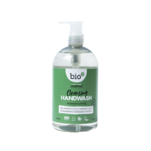 Bio-D rosemary and thyme handwash 500ml for bathrooms and kitchens