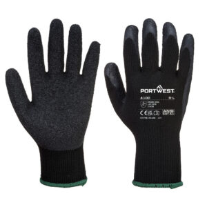 A100 Safety Gloves BLACK (Large)