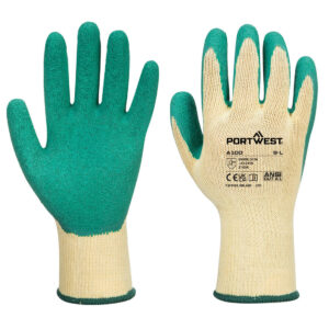 A100 Safety Gloves GREEN (Large)
