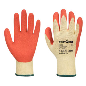 A100 Safety Gloves ORANGE (Medium)