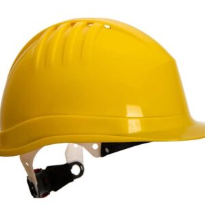 Hard Hat with Wheel Ratchett YELLOW