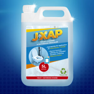 J-XAP toilet and bathroom descaler 5 litre for limescale and hygiene cleaning
