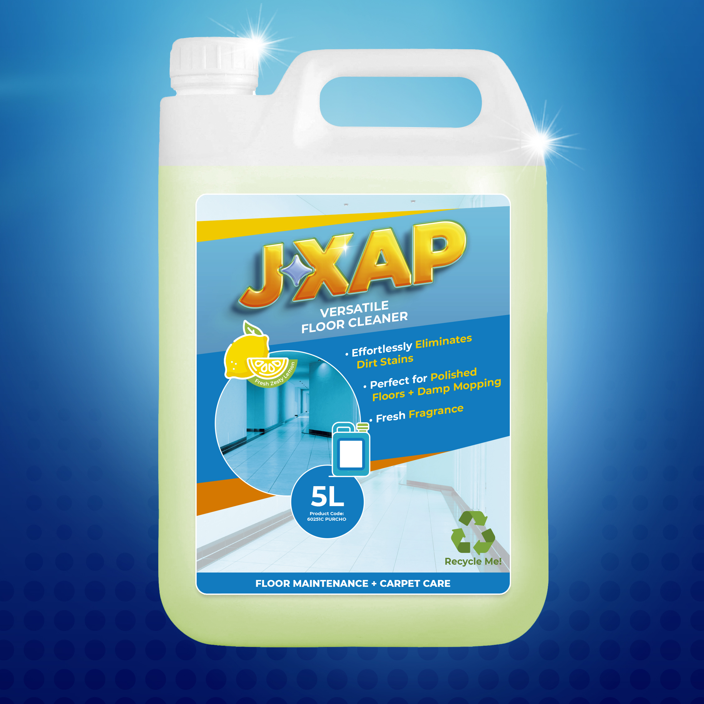 J-XAP Versatile Floor Cleaner 5L copy J-XAP versatile floor cleaner 5 litre container purcho