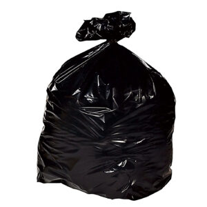 Jupiter heavy-duty black compactor sack holding up to 18kg waste- purcho