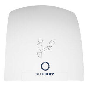 BLUEDRY electric hand dryer with sensor activation for commercial washrooms