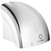 BluDry chrome electric hand dryer for commercial washrooms