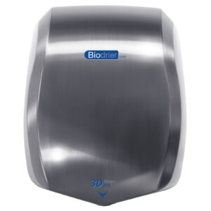 High speed stainless steel hand dryer for commercial washrooms in the UK