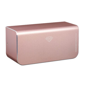 Diamond Dryer wall-mounted hand dryer with metallic finish - Purcho
