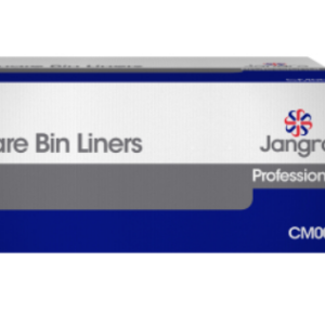 Jangro square bin liners white 15x24x24 by Purcho