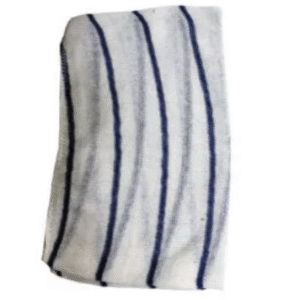Blue stockinette cleaning cloth for commercial cleaning use by Purcho UK