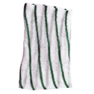 Green colour coded stockinette cleaning cloth for hygiene control – Purcho UK