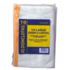 Large white JQ dishcloths with yellow edge for absorbent heavy-duty cleaning Purcho