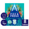 Toilet freshening tablets with eucalyptus fragrance for everyday hygiene