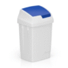 Lindy 50 litre swing bin with blue colour-coded lid purcho